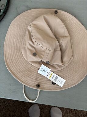 Neutral Beige Sun Hat - One Size